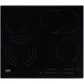 Электрическая варочная поверхность Vard VHC 6464K, сенсорное управление, тройная и овальная зоны расширения, 9 уровней нагрева, защита от перегрева