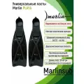 Ласты с закрытой пяткой Marlin PLAYA, RU44-45 (маркировка 46-47), черный