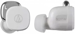 Беспроводные наушники Audio-technica ATH-SQ1TW, белый