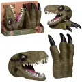 Игровой набор Junfa Игрушка на руку Голова и когти динозавра зеленые WA-14622/зеленые