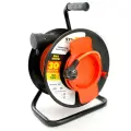 Удлинитель на пластиковой катушке STD04-10-30 1-местный с/з 3*1,5, 30м, 250В, 16А, IP44, Standart (40014)