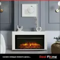 Электрокамин RealFlame Nord Line 36 WT с очагом Flash 36 имитация пламени, звук, пульт ДУ