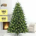 Елка искусственная новогодняя Magic Craft ель 180 см, напольная, пушистая, с подставкой, реалистичная