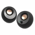 Колонки Creative Pebble V3 MF1700, 2.0, черный [51mf1700aa000]