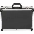 Ящик для инструмента FIT пластиковый усиленный алюминием черный 65633
