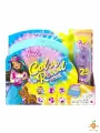 Mattel Barbie Color Reveal Totally Neon HCD28 / Игрушки для девочек с 25 сюрпризами, включая модных кукол и домашних собачек, подойдут в качестве подарков на день рождения