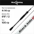 Спиннинг Maximus BLACK SIDE X 20L 2.0m 4-14g (MTSSBSX20L)