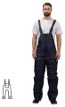 Полукомбинезон рабочий зимний утепленный з38-ПК т. син (р.48-50) 182-188