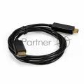 Кабель DisplayPort-HDMI ExeGate EX-CC-DP-HDMI-1.5 (20M/19M, 1,5м, экран)