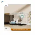 Однослойная клетка для домашних животных-белая50*35*38cm
