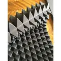 Акустический поролон AcousticShop Пирамида, чёрный, 2000x1000х115мм