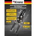 Плоскогубцы многофункциональные Kranz 7в1, для зачистки и резки проводов, черные/серые, 7 функций