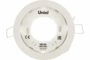 Uniel GX53/H2 WHITE 10 PROM Светильник ультратонкий встраиваемый UL-00005051