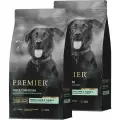 Корм сухой Premier Low Grain Dog Adult Medium Lamb & Turkey низкозерновой для собак средних пород, ягненок индейка, 3 кг х 2 шт