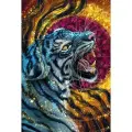 Алмазная мозаика Гранни Король тигров 70x100 Ag 2918