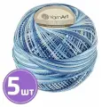 Пряжа YarnArt TULIP (456), мультиколор, 5 шт. по 50 г