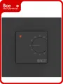 Электронный терморегулятор IQWATT iq thermostat d механическое управление (черный) 400101