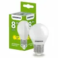 Лампа светодиодная GENERICA, G45, E27, 8Вт,230В, 3000К, шар