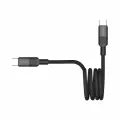 Магнитный кабель для быстрой зарядки Momax Mag.Link USB-C to USB-C 60W 1м - Black