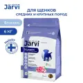 Сухой корм Jarvi полнорационный для щенков средних и крупных пород, Ягненок 6 кг