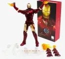 Kоллекционная лицензионная фигурка с аксессуарами от Marvel/ZD TOYS. Железный человек/Iron Man (Mark-3) Высота - 18 см