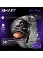 Умные смарт часы LK 4 MAX / Наручные часы Luckyroad, 46 мм, 420 мА * ч, AMOLED-экран