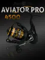Катушка для спиннинга Black Side Aviator PRO 4500FD (8+1 подш.), катушка для удочки, фидера, рыболовная