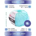 Пряжа для вязания YarnArt Jeans 160 метров, 50 г, 10 шт, №76 (голубой)
