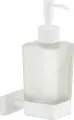 Дозатор жидкого мыла настенный(белый) GANZER GZ88027-F