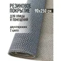 Коврик резиновый противоскользящий 90х250см покрытие на пол