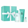 Парфюмерный набор TIFFANY & CO. Love For Her подарочный сет женщины: парфюмерная вода 90 мл + миниатюра 5 мл + лосьон для тела 100 мл