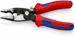 Электромонтажные клещи KNIPEX 6-в-1, зачистка: 0.75 - 1.5 + 2.5 мм, L-200 мм KN-1392200SB
