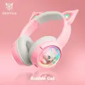 Беспроводные наушники ONIKUMA Bluetooth Headphones, цвет розовый
