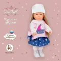 Кукла интерактивная со звуком Злата 37 см, Lisa Doll / Куколка шарнирная с русской озвучкой / Коллекционная виниловая кукла для девочек