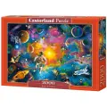 Пазл Castorland 2000 деталей: Человек в космосе
