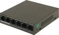 Коммутатор IP-Com F1106P-4-63W (L2) 100Мбит/с 4PoE 63W неуправляемый