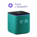 Колонка Яндекс станция Миди Zigbee-изумрудный (с часами)