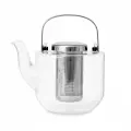 Чайник заварочный с ситечком, 650 мл, боросиликатное стекло, нержавеющая сталь, силикон V34301 Bjorn