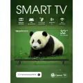 Телевизор 32 дюйма Topdevice Smart TV, HD, VA, Салют ТВ, Wi-Fi, Bluetooth, TDHTV32SHD_BK