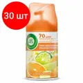 Комплект 30 шт, Сменный баллон 250 мл, AIRWICK Анти-табак. Апельс/бергамот, для автоматических освежителей, универсальный, 224392