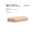 Махровое полотенце Pragma Ledeo 70х140 см, мягкий бежевый
