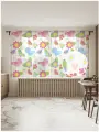 Фототюль JoyArty Весенние радости, 145x180 см (2 полотна со шторной лентой + 50 крючков)