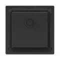 Кухонная мойка Paulmark YUNI 44 UNI, YU44-MBN, матовый черный NANO-PVD Нержавеющая сталь