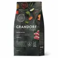 Grandorf беззерновой корм с живыми пробиотиками: свежее мясо утки с бататом для взрослых кошек, 2кг.