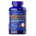 Омега 3 рыбий жир Triple Strength Omega 3 Fish Oil 1400 mg Puritans Pride,120 капс