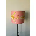 Абажур для торшера или настольной лампы Леопард с принтом от ABA Design Studio, розовый