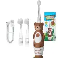 Зубная щетка электрическая Brush-Baby Sonic WildOnes звуковая Медведь 0-10 лет