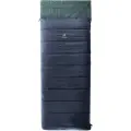 Decathlon Синтетический спальный мешок Deuter Orbit SQ +6 (200 см), прямоугольный, High-Loft Hollowfiber, темно-синий