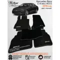 Ворсовые коврики в салон автомобиля Mercedes-Benz E-Класс V W213, S213 /2016-н. в/ Мерседес Бенц е класс в213 / коврики автомобильные в машину