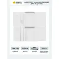 Beneli Комплект фасадов для тумбы с 2 ящиками Color 79,6х71,6 см, белый глянец